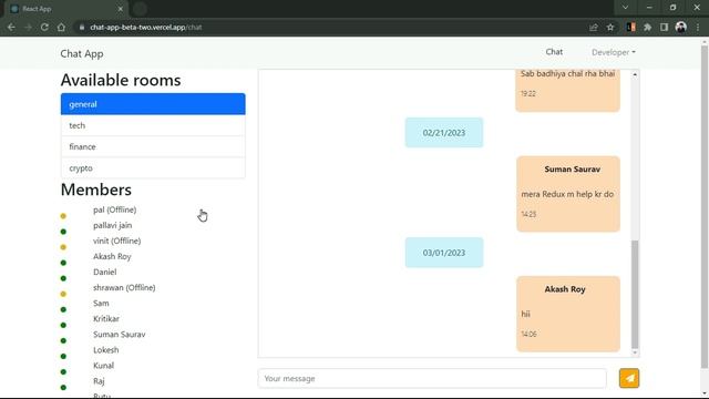 Building a Real-Time Chat Application with React, MongoDB, and Socket.IO @chatapps @realmadrid
