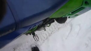 Kawasaki KDX 200 Sound / после ремонта, заводка рукой и т.д. Звук. Rebuild