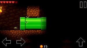 Retro World - walkthrough with secrets - Level 5-3 (Dungeon World)