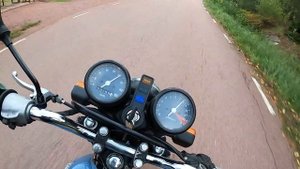 Honda CB125T top speed