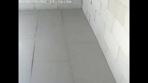 Монтаж утеплителя под теплый пол