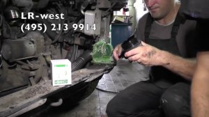 Замена масла и масляного фильтра на дизельном Land Rover Freelander 2