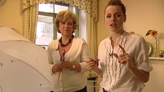 Расписываем зонт -мастер класс смотреть онлайн