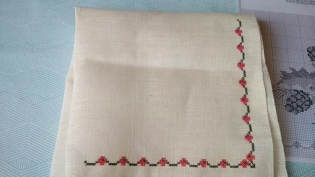 Вышивка крестиком. Текущий процесс и неожиданный старт. смотреть онлайн