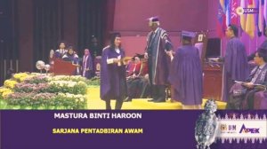 Upacara Konvokesyen Kelima Puluh Enam Universiti Sains Malaysia - Sesi Ketiga - MPA