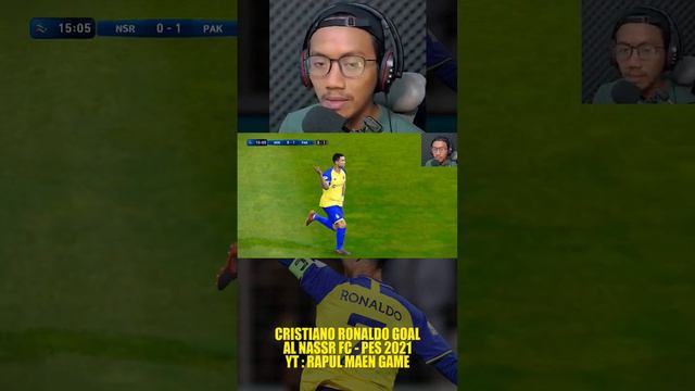 Cristiano Ronaldo Goal for Al Nassr FC - PES 2021 #efootball #pes2021patch #ronaldo #cristiano