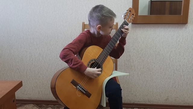 M. Giuliani "Allegro" #MaximBaryshnikovGuitar#