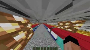 Мосметро в майнкрафте, техпуск участка Площадь Революции-Киевская (ссылка на скачивание в моем вк)