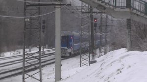 Последствия ледяного дождя на Белорусском направлении МЖД