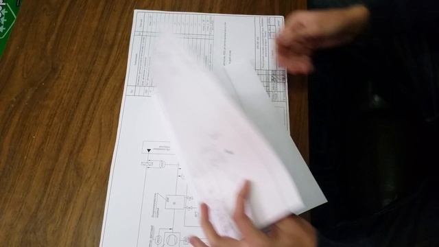 Как складывать лист А4х3 до А4