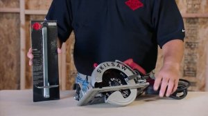 SKILSAW Worm Drive Circular Saw Tips - Using Rip Fence Guide