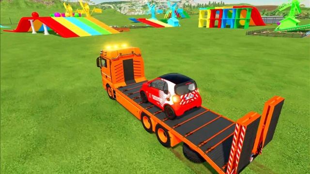 AMBULANCE DEPARTMENT OF COLORS & PARKING IN FS22 | FARMING SIMULATOR 22 | смотреть онлайн