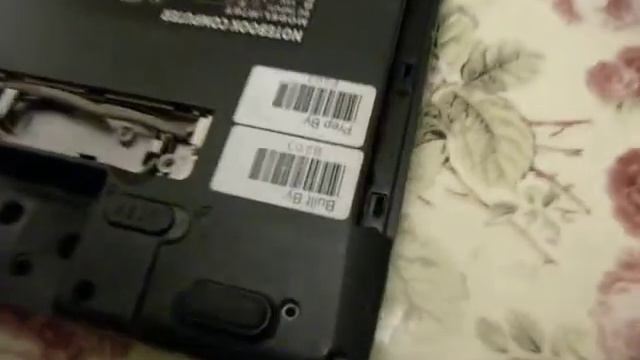 Notebook Computer Product Code M760TG Model M76T partial reassembly DSCN3830 2 of 10 смотреть онлайн