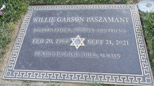 Actor Willie Garson Grave Forest Lawn Hollywood Hills Los Angeles California USA November 6, 2023