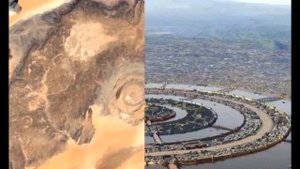 Доказательство о том, что Глаз Сахары это руины Атлантиды