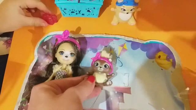 Энчантималс Enchantimals Мишка с медвежатами пикник на природе и сказки на ночь с совами смотреть онлайн