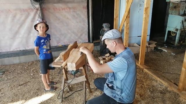 СУПЕР Прочная Кровать, Как Сделать Кровать Своими Руками Из Дерева, Простая Деревянная Кровать смотреть онлайн