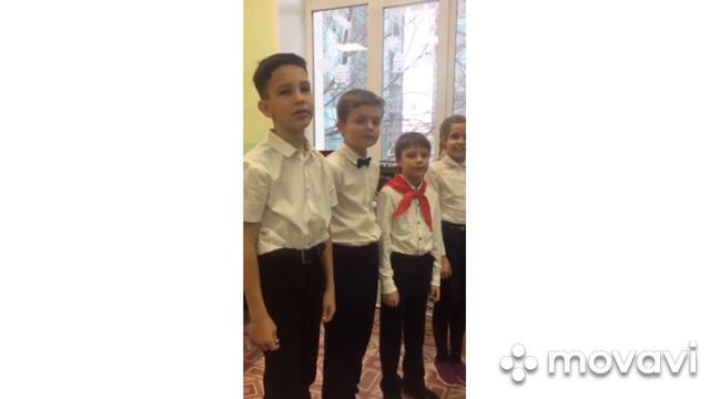 3Б класс. Новогоднее поздравление смотреть онлайн