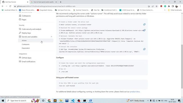How To Setup Runners for GitHub Actions On Windows | CI/CD Setup #cicd #automation #pipeline смотреть онлайн