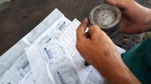 Как правильно установить кольца на поршень