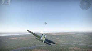 War Thunder. Взлёт, посадка. Самолёт МиГ-3-15 БК