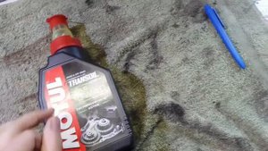 Honda MT8 und Motul Transoil 10w40
