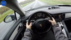 Porsche Panamera 4S 4,8 V8 400hp. POV Drive