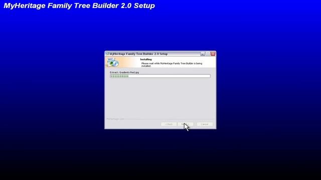 Installing Family Tree Builder