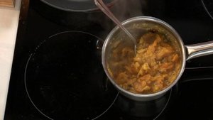 Бараньи потроха с пряным соусом