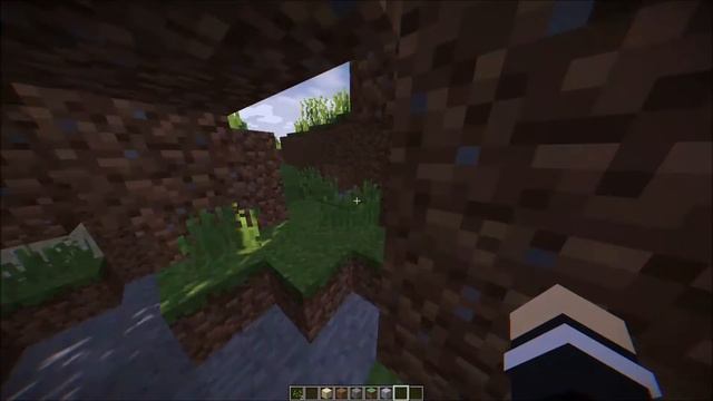 строю искусственную реку и озеро лавы. смотреть онлайн