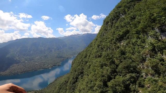 ПАРАГЛАЙДИНГ - МОТОПУТЕШЕСТВИЕ по Европе, полет на параплане на озере Bohinj – #9 Словения