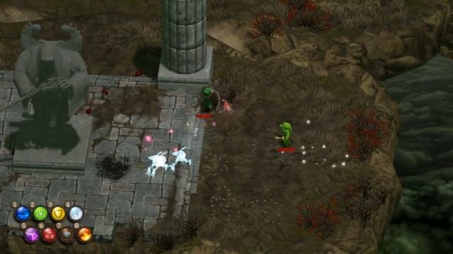 Magicka co-op walkthrough "Глава 6 - Возвращение Мастера"