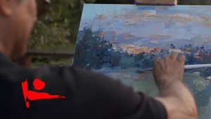 1308 ЖИВОПИСЬ ЛЮБИТ РАКУРС _ художник Короленков