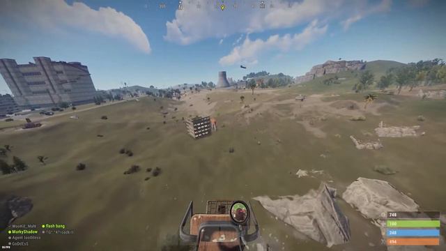 mini vs chinook RUST смотреть онлайн