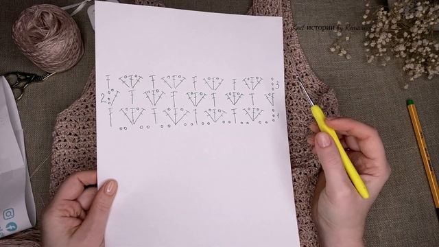 майка крючком/обзор и схема/в последний день лета смотреть онлайн