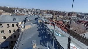 Прогулки по крышам Петербурга #крыши #Питер