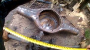 Как укоротить мост для мини трактора.mp4