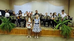 Россия, пгт.Хотынец - МБУ ДО Хотынецкая детская школа искусств Оркестр народных инструментов