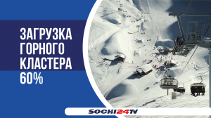 Почти 700 тысяч человек отдохнули в горном кластере Сочи с  начала года