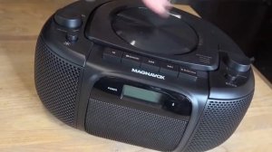 Magnavox MD6972 CD Boombox Review, Portable Top Loading CD with Digital AM/FM Radio, LCD Display