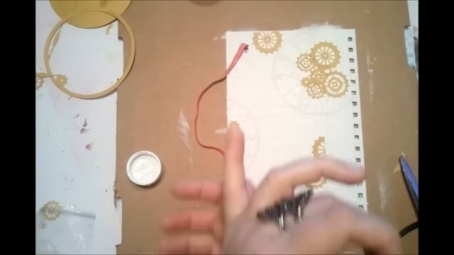 Steampunk Mixed Media Journal Cover Tutorial смотреть онлайн