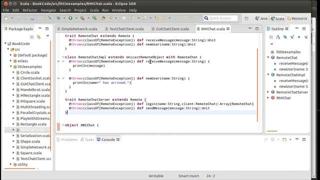 RMI: Remote Method Invocation (using Scala) смотреть онлайн