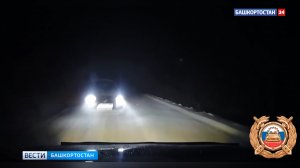 Появилось видео момента смертельной аварии на трассе в Башкирии, в которой погиб водитель “Гранты”