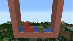 TETRIS in MINECRAFT  (Stop Motion)