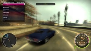 NFS MOST WANTED ZMENU ЧИТ-МОД СУПЕР ТУРБО CAMARO VS COPTER MOVER TRAILERCMT #1 DX9 720P60 HD