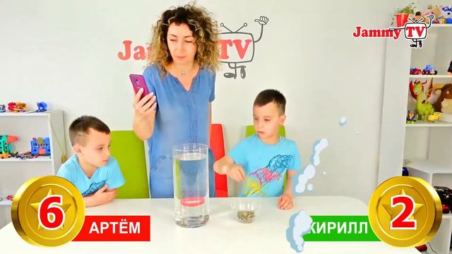 УСПЕЙ ЗА 60 СЕКУНД !! Доплыви КОПЕЕЧКА - ЧЕЛЛЕНДЖ !!! Артем VS Кирилл VS Мама | Jammy TV