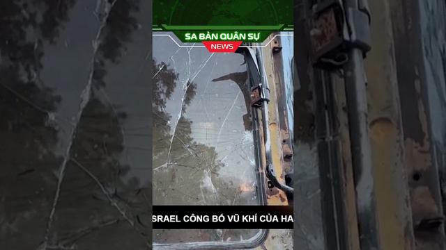 📺SBQS #SHORT | Israel trưng bày chiến lợi phẩm thu được ở Gaza trong chiến dịch tiễu trừ Hamas