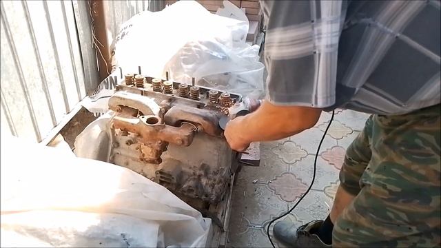 Волга.Двигатель.Часть 4.Разбираем ещё один.Опять беды с "башкой" смотреть онлайн