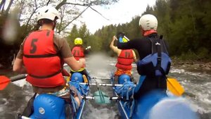 Сплав на катамаранах по Черемошу