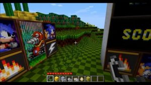 Minecraft Texture Pack - Sonic vintage